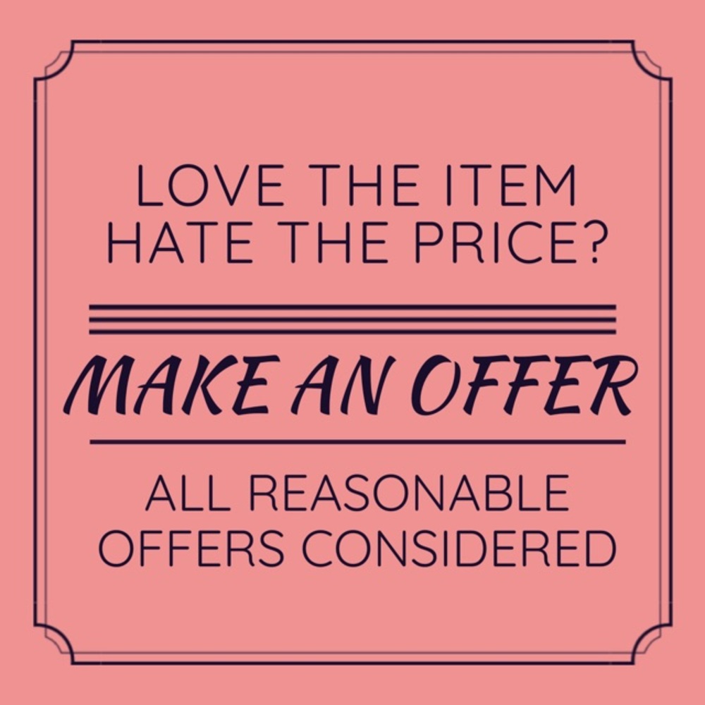 Offers are loved 💗